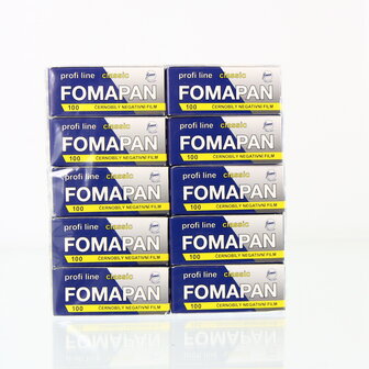Nieuw FOMA Fomapan 100 120 Medium Format Film 10-pack