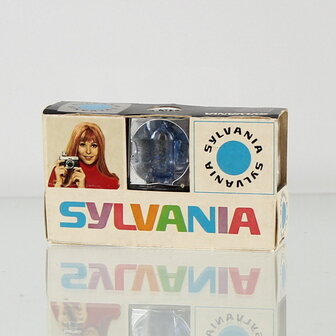 Vintage Sylvania flashcube -  3 blokjes in origineel doosje