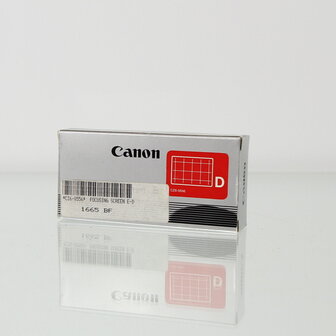 Canon matglas E-D - nieuwe oude stock