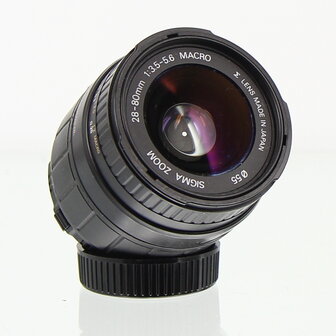 Sigma ZOOM 28-80 mm 1:3.5-5.6 macro lens ​​​​​​​&Oslash;55 mm