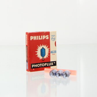 Vintage Philips photoflux AG 3b - 3 bulbs