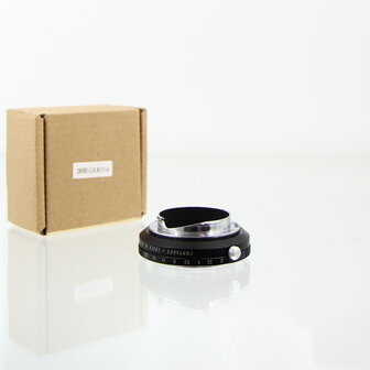 Fotodiox Pro Lens Adapter D-Click (Leica 6 bit m-coding) voor Contarex lenzen op Leica-M camera 