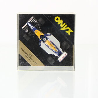 Onyx Williams Renault FW 15 B Damon Hill met Canon reclame