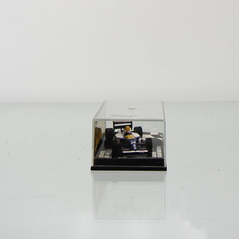 Micro champs Formule 1993 Alain Prost Williams Renault FW 15 with Canon advertisement