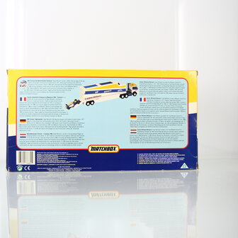 Matchbox NM-860 The Nigel Mansell Collection met Canon reclame