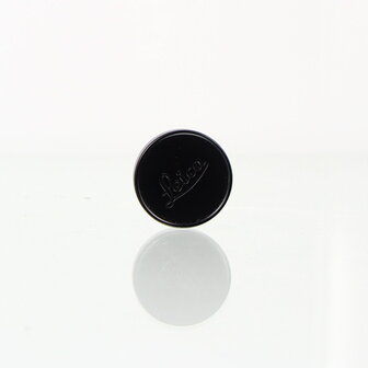 Black Metal Leica lenscap for 39mm filterlenses