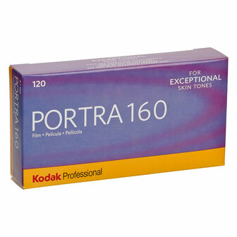 Kodak Portra 160 120 5-pack (exp. date 10/2023)