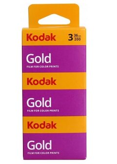 Kodak Gold 200 135 3-pack 36 exp