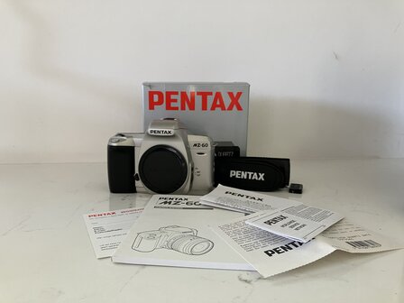 New / old stock  Analog Pentax MZ-60 Quartz Date 35mm film SLR body