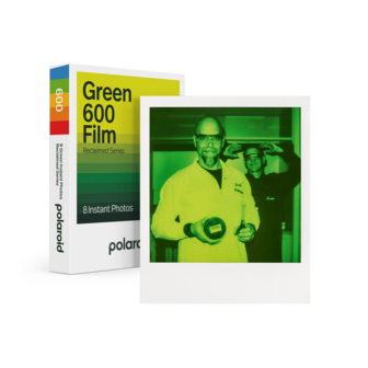 New Polaroid Green 600 Film - Reclaimed Edition