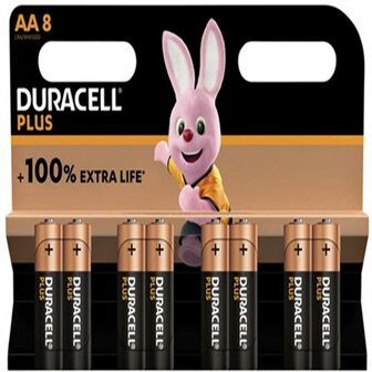 Nieuw Duracell AA batterij (8 stuks)