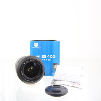 Nieuw (oude stock) Konica Minolta AF 28-100mm 3.5-5.6 (D) zwart