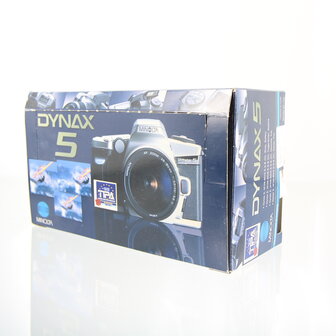 Nieuw (oude stock) Minolta Dynax 5 + AF 28-80 / 3.5-5.6 (D) lens