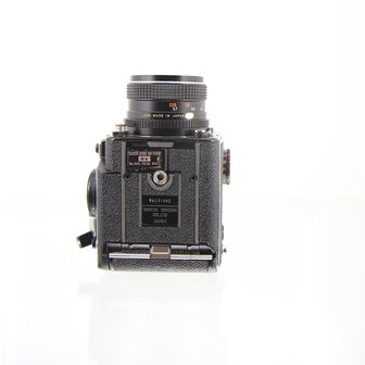 Geserviced Mamiya M645 1000S met mamiya-sekor C lens 80mm f2.8 en WLF zoeker