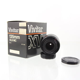 NOS Vivitar 135mm 1:2.8 MC Pentax K-mount (PK) lens