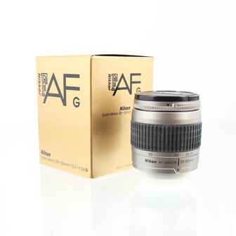 NOS Nikon Zoom Nikkor 28-80mm F/3.3-5.6G (zilver) lens