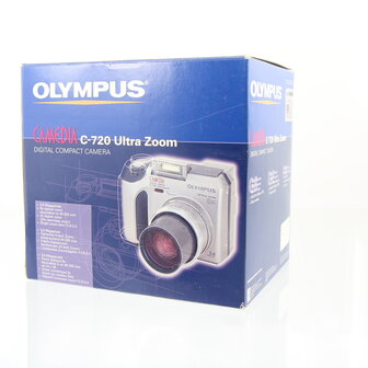 NOS in originele doos Olympus Camedia C-720 zoom 3.0 megapixel digitale camera 