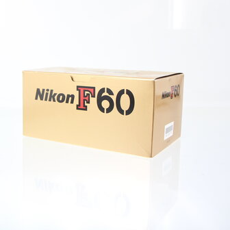 Nieuw (oude stock) Nikon F60 Zwart