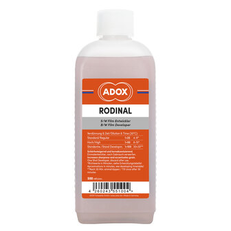 ADOX Rodinal 500 ml conc. zwart / wit film ontwikkelaar