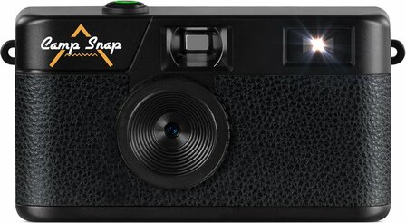 Stealth Zwarte Camp Snap Digitale Camera - Schermvrij - Oplaadbaar