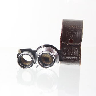 MAMIYA SEKOR 80MM F2.8 TLR LENS met tas