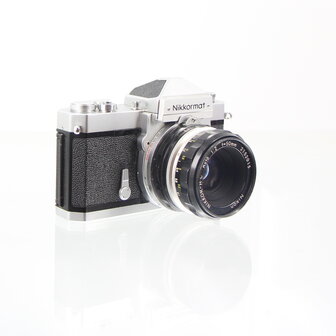 Nikon Nikkormat FTN met Nikkor-H.C 1:2 f=50mm lens