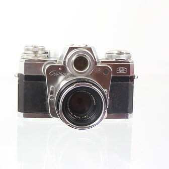Zeiss Ikon - Contarex Bullseye met Planar 50mm F2