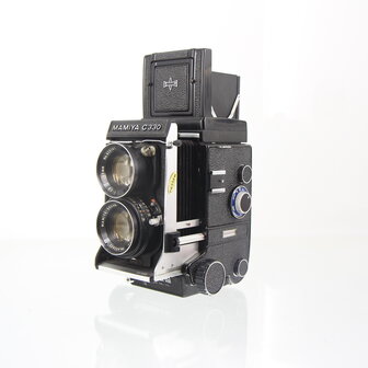 Mamiya C330 met mamiya sekor 80mm F2.8 lenzen
