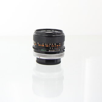 Canon groothoek Lens FD 28mm 1:2.8 s.c.