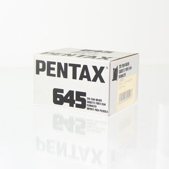 In doos Pentax 645 filmrug/magazijn voor 220 film
