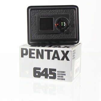 In doos Pentax 645 filmrug/magazijn voor 120 film
