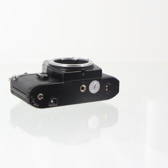 Zwarte Nikon EM slr body
