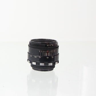 Zwarte Helios-44-2 lens 2/58 (Made in USSR)