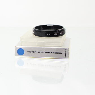 NOS In doos Hasselblad Filter &Oslash; 50 polarizing 2x -1 (model 50075)