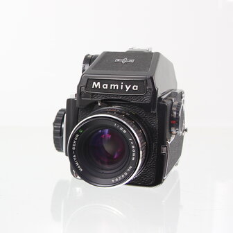 Geserviced Mamiya M645 met mamiya-sekor C lens 80mm f2.8