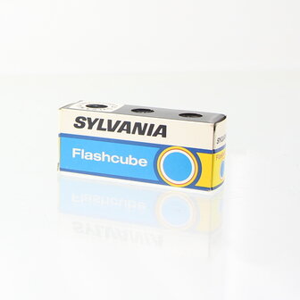 Vintage Sylvania flashcube -  3 blokjes in origineel doosje