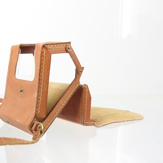 Opvouwbare Polaroid land camera sx 70 lederen tas