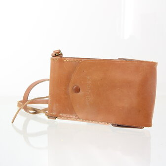 Opvouwbare Polaroid land camera sx 70 lederen tas