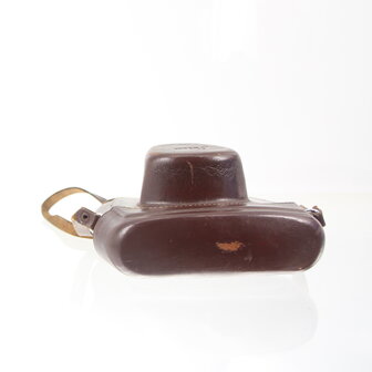 Leica M2 / M3 brown lederen tas met draagriem