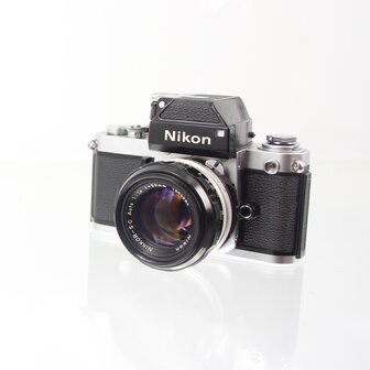 Nikon F2 Photomic met DP-1 finder + Nikkor 50mm F1.4 lens