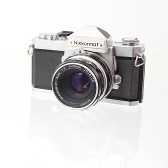 Nikon Nikkormat FT met Nikon Nikkor-H auto 50mm 1:2 
