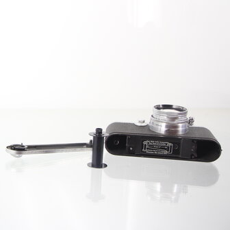 Leitz Leica IIIf red dial met Summitar 5cm F2 lens