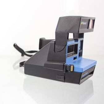 Zeldzame Polaroid supercolors LM program (blauw)
