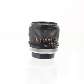 Canon FD 100mm 1:2.8 S.S.C.  &quot;o&quot; lens
