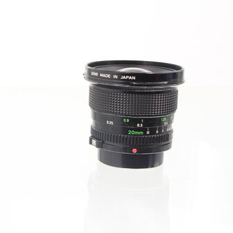 Canon ultra groothoek Lens FD 20mm 1:2.8 