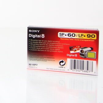 Sony Digital 8 tape N-8 60