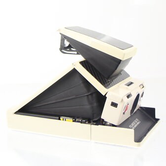Refurbished  Polaroid SX-70 land camera model 2 - IVORY 