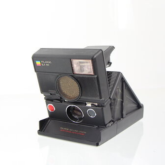 Refurbished Polaroid SLR680 sonar carbon skin