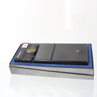 Boxed Refurbished Polaroid SLR680 sonar carbon skin