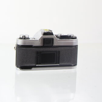 Chrome Canon AE-1 35mm camera body